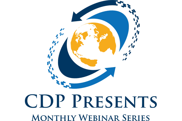 CDP Presents Monthly Webinar Series