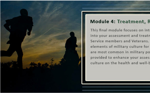 Military Culture: Enhancing Clinical Competence Module 4