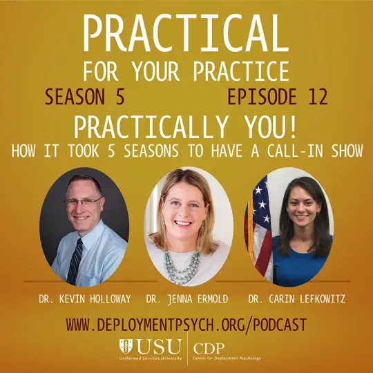 Hosts: Drs. Carin Lefkowitz, Jenna Ermold, and Kevin Holloway