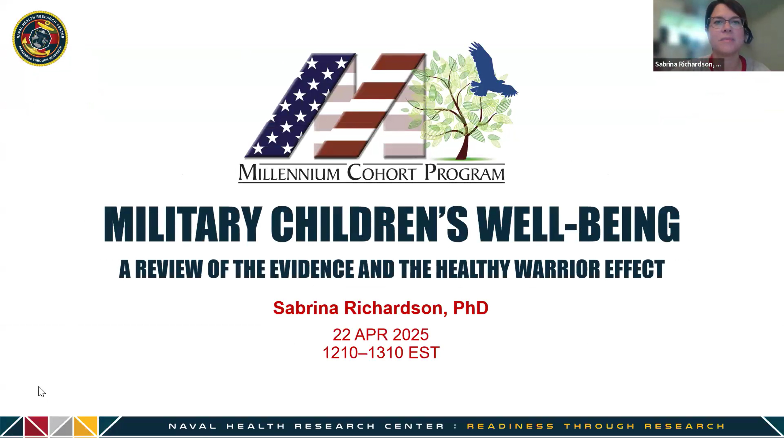 CDP Presents: Deployment, Military Stress, and Military Children's Well-Being