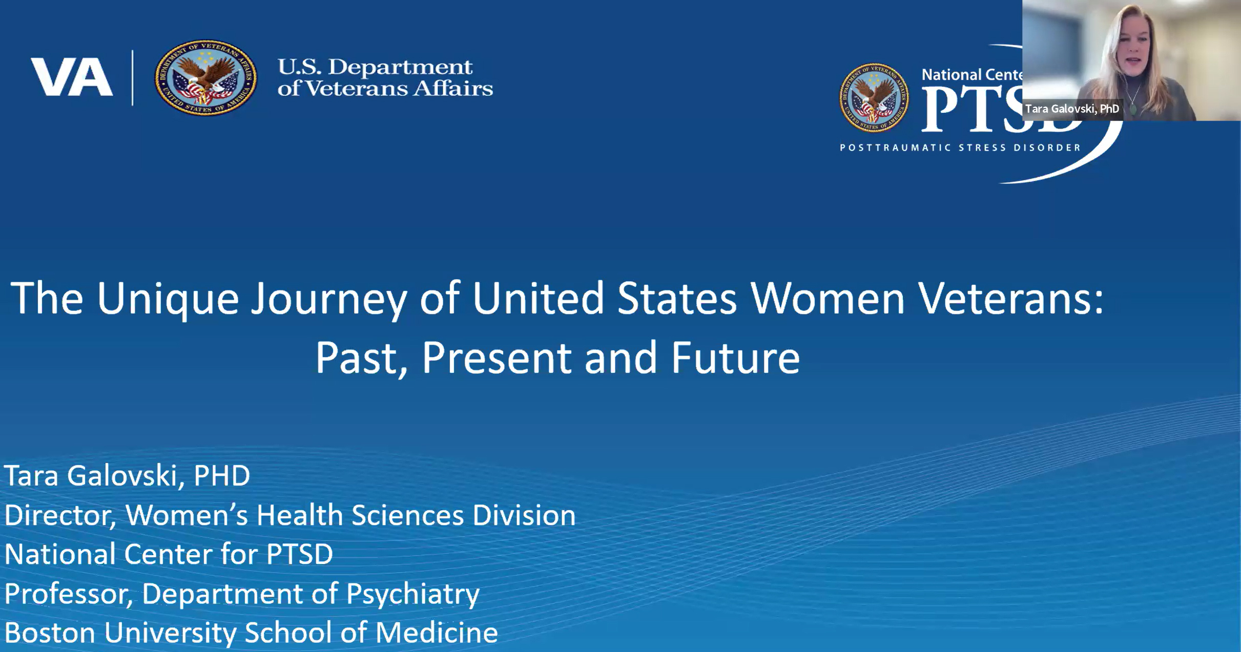 CDP Presents: The Unique Journey of United States Women Veterans: Past, Present, Future