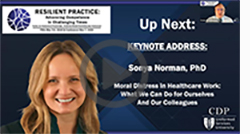 Moral Distress in Healthcare Work: What We Can do for Ourselves and our Colleagues